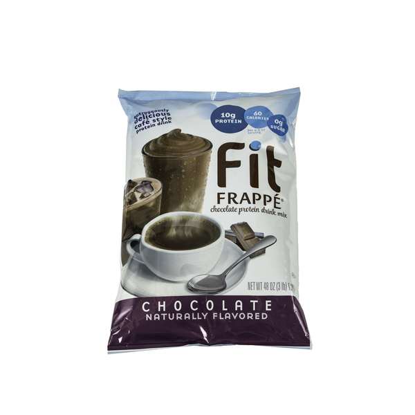 Big Train Big Train Fit Frappe Chocolate Protein Drink Mix 3lbs, PK4 BT.340640